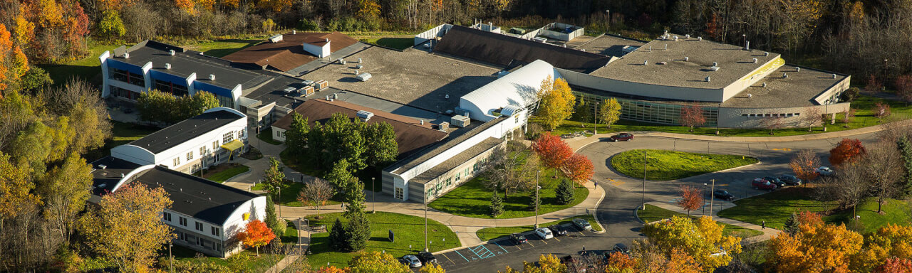 Calder Arts Center - Aerial View